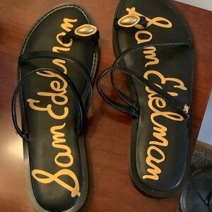 Sam Edelman flip flops 6.5 EUC